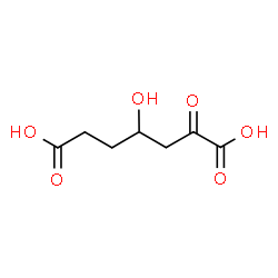 ChemSpider 2D Image | 4-Hydroxy-2-oxoheptanedioic acid | C7H10O6