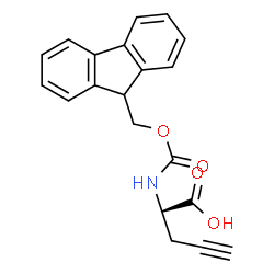 ChemSpider 2D Image | Fmoc-D-Propargylglycine | C20H17NO4