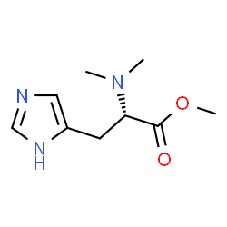 ChemSpider 2D Image | Methyl N,N-dimethyl-L-histidinate | C9H15N3O2