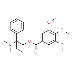 ChemSpider 2D Image | Trimebutine | C22H29NO5