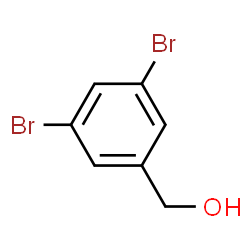 ChemSpider 2D Image | 3,5-Dibromobenzyl alcohol | C7H6Br2O