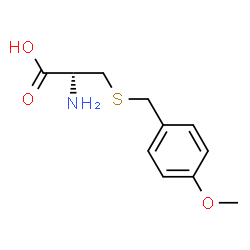 ChemSpider 2D Image | S-(4-Methoxybenzyl)-L-cysteine | C11H15NO3S