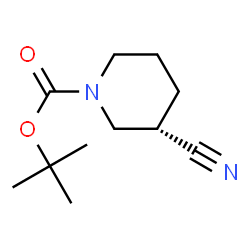 ChemSpider 2D Image | (S)-1-N-Boc-3-Cyano-piperidine | C11H18N2O2