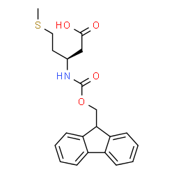 ChemSpider 2D Image | Fmoc-beta-Homomet-OH | C21H23NO4S