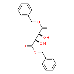 ChemSpider 2D Image | ()-Dibenzyl D-tartrate | C18H18O6