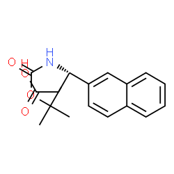 ChemSpider 2D Image | D-Boc-3-(2-naphthyl)-beta-alanine | C18H21NO4