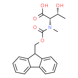 ChemSpider 2D Image | Fmoc-N-Me-Thr-OH | C20H21NO5