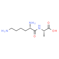 ChemSpider 2D Image | l-Lys-l-ala | C9H19N3O3