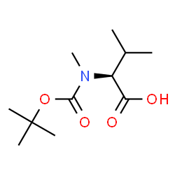 ChemSpider 2D Image | Boc-N-Me-Val-OH | C11H21NO4