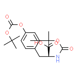ChemSpider 2D Image | BOC-TYR(BOC)-OH | C19H27NO7