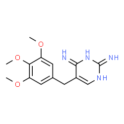 ChemSpider 2D Image | Trimethoprim | C14H18N4O3