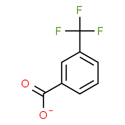 ChemSpider 2D Image | 3-trifluoromethylbenzoate | C8H4F3O2