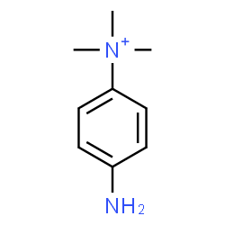 ChemSpider 2D Image | 4-Amino-N,N,N-trimethylanilinium | C9H15N2