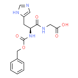 ChemSpider 2D Image | Z-HIS-GLY-OH | C16H18N4O5