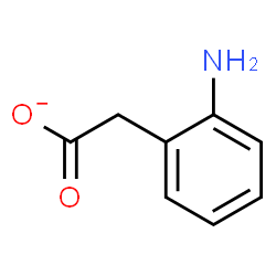 ChemSpider 2D Image | 2-Aminophenylacetate | C8H8NO2