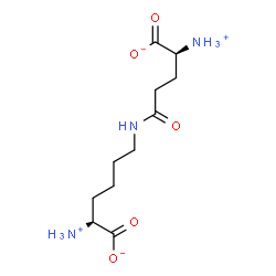 ChemSpider 2D Image | epsilon-(gamma-Glutamyl)-lysine | C11H21N3O5