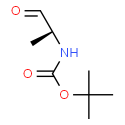 ChemSpider 2D Image | Boc-Ala-H | C8H15NO3