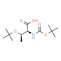 ChemSpider 2D Image | Boc-Thr(t-Bu)-OH | C13H25NO5