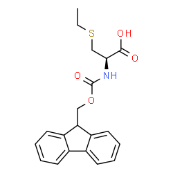 ChemSpider 2D Image | Fmoc-Cys(Et)-OH | C20H21NO4S