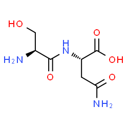 ChemSpider 2D Image | ser-asn | C7H13N3O5