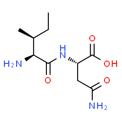 ChemSpider 2D Image | Ile-Asn | C10H19N3O4
