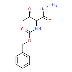 ChemSpider 2D Image | Benzyl [(2S,3R)-1-hydrazino-3-hydroxy-1-oxo-2-butanyl]carbamate | C12H17N3O4