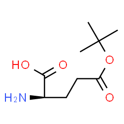 ChemSpider 2D Image | H-D-Glu(OtBu)-OH | C9H17NO4