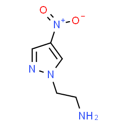 ChemSpider 2D Image | 4-Nitro-1H-pyrazole-1-ethanamine | C5H8N4O2