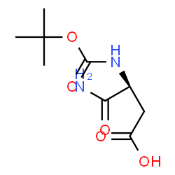 ChemSpider 2D Image | Boc-Asp-Nh2 | C9H16N2O5