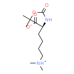 ChemSpider 2D Image | Boc-Lys(Me)2-OH | C13H26N2O4