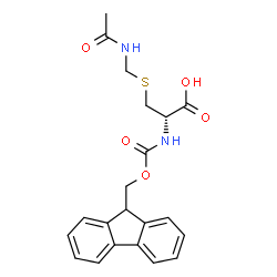 ChemSpider 2D Image | Fmoc-Cys(Acm)-OH;; N-Fmoc-S-Acetamidomethyl-L-Cysteine | C21H22N2O5S