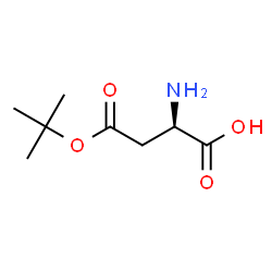 ChemSpider 2D Image | H-D-Asp(OtBu)-OH | C8H15NO4