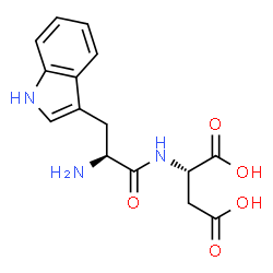 ChemSpider 2D Image | trp-asp | C15H17N3O5
