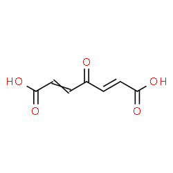 ChemSpider 2D Image | (2E)-4-Oxo-2,5-heptadienedioic acid | C7H6O5