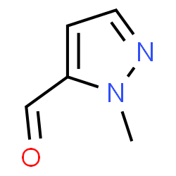 ChemSpider 2D Image | 1-methylpyrazole-5-carbaldehyde | C5H6N2O