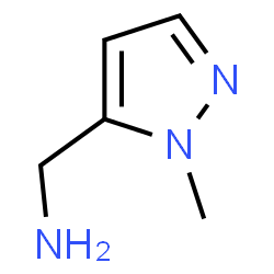 ChemSpider 2D Image | 1-(2-METHYLPYRAZOL-3-YL)METHANAMINE | C5H9N3