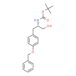 ChemSpider 2D Image | BOC-TYR(BZL)-OL | C21H27NO4