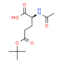 ChemSpider 2D Image | Ac-Glu(OtBu)-OH | C11H19NO5