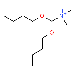 ChemSpider 2D Image | Dibutoxy-N,N-dimethylmethanaminium | C11H26NO2