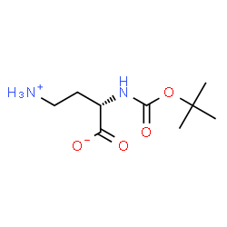 ChemSpider 2D Image | Boc-DAB-OH | C9H18N2O4
