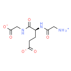 ChemSpider 2D Image | {[N-(Ammonioacetyl)-5-oxidanidyl-5-oxidanylidene-L-norvalyl]amino}acetate | C9H14N3O6