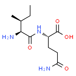 ChemSpider 2D Image | ile-gln | C11H21N3O4