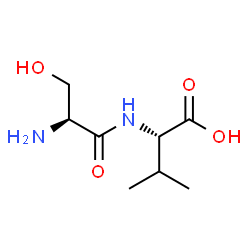 ChemSpider 2D Image | ser-val | C8H16N2O4
