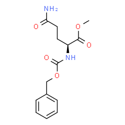 ChemSpider 2D Image | Methyl N~2~-[(benzyloxy)carbonyl]-L-glutaminate | C14H18N2O5