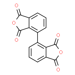 ChemSpider 2D Image | 4,4'-Bi-2-benzofuran-1,1',3,3'-tetrone | C16H6O6
