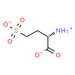 ChemSpider 2D Image | (2S)-2-Ammonio-4-sulfonatobutanoate | C4H8NO5S