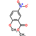 InChI=1/C9H9NO5/c1-14-8-4-3-6(10(12)13)5-7(8)9(11)15-2/h3-5H,1-2H3