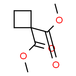 ChemSpider 2D Image | Dimethyl 1,1-cyclobutanedicarboxylate | C8H12O4