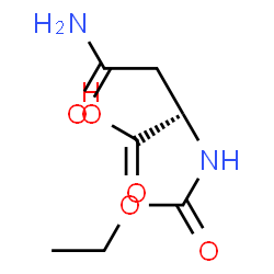 ChemSpider 2D Image | N~2~-(Ethoxycarbonyl)-L-asparagine | C7H12N2O5