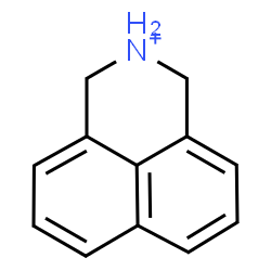 ChemSpider 2D Image | 2,3-Dihydro-1H-benzo[de]isoquinolinium | C12H12N